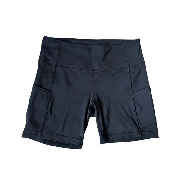 Lululemon Fast and Free High-Rise Shorts size 10 Black Athletic - Picture 5 of 12